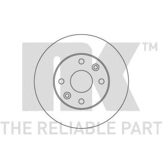 Диск тормозной передний (235x22mm) / KIA Rio 00~05 фото