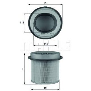 Фильтр воздушный KNECHT LX 670 фото