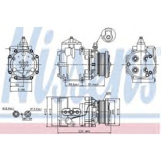Компрессор кондиционера фото