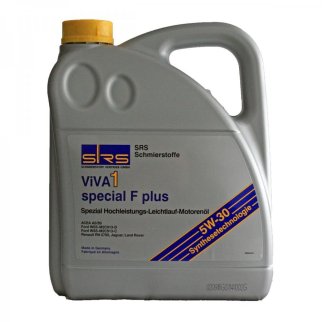 Масло моторное SRS VIVA1 SPECIAL F PLUS 5W30 5л. фото
