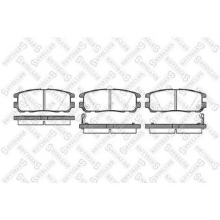 437 002B-SX_колодки дисковые з.! с антискр. пл. Opel Monterey/Frontera, Great Wall Hover all 91> фото