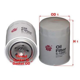 Фильтр масляный SAKURA C1005 фото