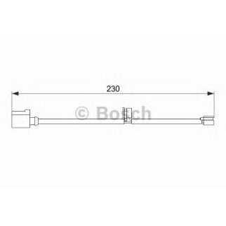 Датчик износа колодок BOSCH 1 987 474 569 фото
