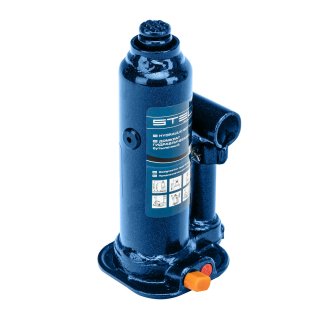 Домкрат бутылочный 2т гидравлический подъем (178-338мм) STELS фото 3