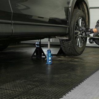 Домкрат бутылочный 2т гидравлический подъем (178-338мм) STELS фото 12