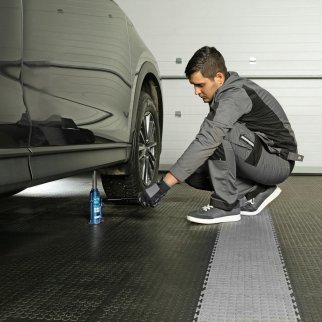 Домкрат бутылочный 2т гидравлический подъем (178-338мм) STELS фото 1