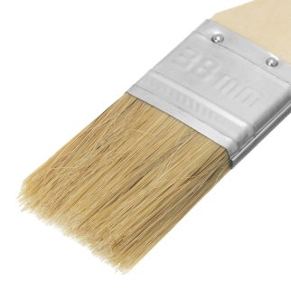 Кисть плоская "Стандарт" 1,5", натуральная щетина, деревянная ручка MATRIX фото 3