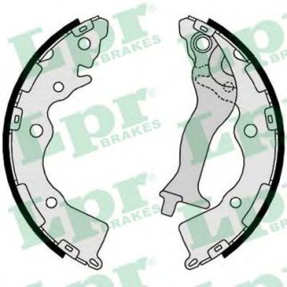 Колодки барабанные к-кт Lpr 09350 фото