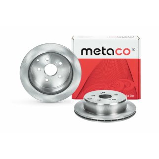 Диск тормозной задний metaco 3060-194 фото 3