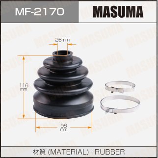 Пыльник ШРУСа Masuma MF-2170 фото