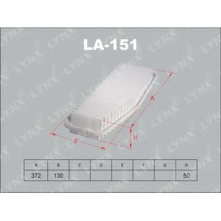 Фильтр воздушный LYNXauto LA-151 фото