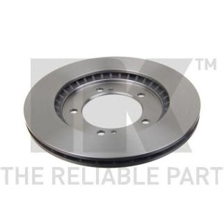 Диск тормозной передний вентилируемый NK 205210 фото