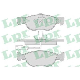 Колодки тормозные передние к-кт Lpr 05P646 фото