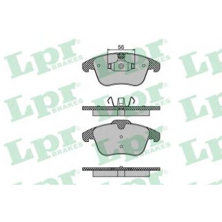 Колодки тормозные передние к-кт Lpr 05P1486 фото