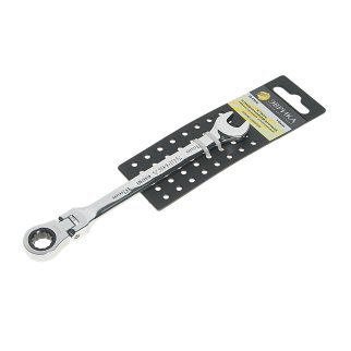 Ключ комбинированный 10мм трещоточный шарнирный ЭВРИКА фото