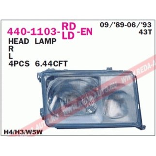 Фара правая DEPO 440-1103R-LD-EN фото