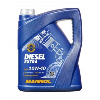 Масло моторное MANNOL DIESEL EXTRA 10W40 5л.п/синт. фото