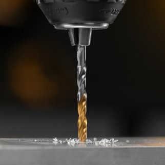 Сверло спиральное по металлу 4,2 x 75мм, Р6М5, Golden Tip // Denzel фото 8