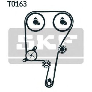 Комплект ГРМ с водяным насосом VOLVO 2.0i-2.4i 95-  RENAULT Laguna/Safrane 2.0i/2.5i 95- фото