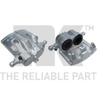 Суппорт тормозной передний левый (двухпоршневой) / NISSAN X-Trail 01~08 фото