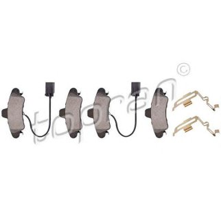 Колодки тормозные к-кт topran 300673755 фото