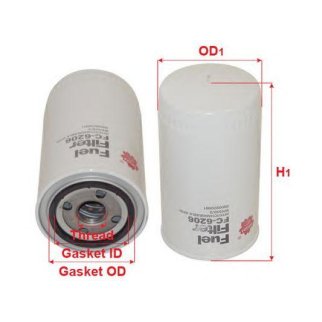 Фильтр топливный SAKURA FC6206 фото