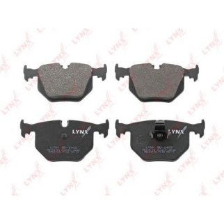 Колодки тормозные задние дисковые к-кт LYNXauto BD-1403 фото