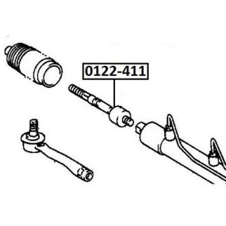 Тяга рулевая ASVA 0122-411 фото