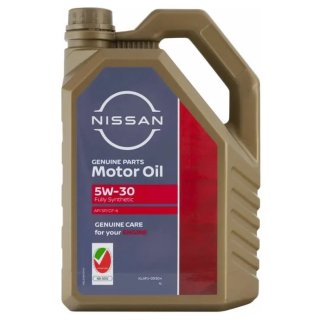 Масло моторное NISSAN 5W-30 синтетическое 4 л KLAPJ05304 фото
