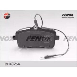 Колодки тормозные передние к-кт Fenox BP43254 фото