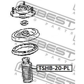 Пыльник с отбойником FEBEST TSHB-20PL фото