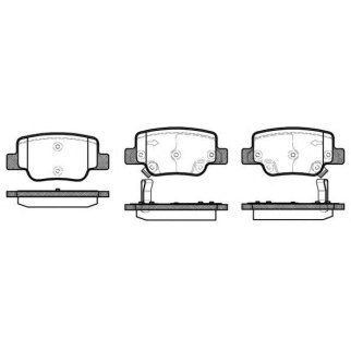 1452 02_колодки дисковые задние! Toyota Verso 1.6i/1.8i/2.0D/2.2D 09> фото