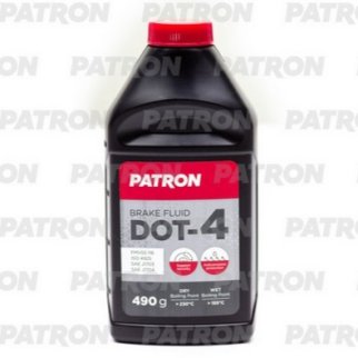 Жидкость тормозная 490г (424мл) DOT-4 для авто c ABS/ESP/ASR/DSC, FMVSS 116, ISO 4925 class 4, JIS K фото