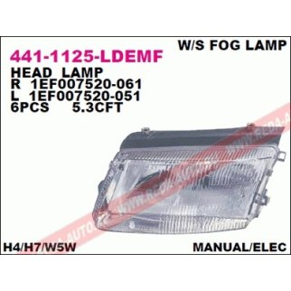 Фара главного света левая фото