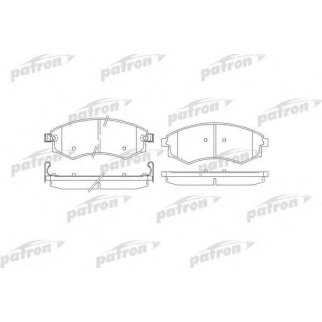 Колодки тормозные PATRON PBP1737 фото