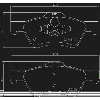 Колодки FORD MAVERICK 2.0-3.0L 2001=> фото