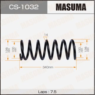 Пружина задняя TOYOTA IPSUM MASUMA CS-1032 фото