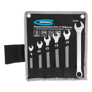 Набор ключей комбинированных 6шт 8-17мм GROSS фото