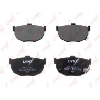 Колодки тормозные задние дисковые к-кт LYNXauto BD-3612 фото