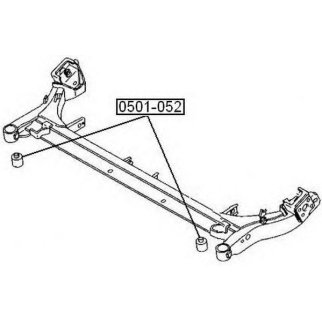 Сайлентблок ASVA 0501-052 фото