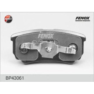 Колодки тормозные задние дисковые к-кт Fenox BP43061 фото