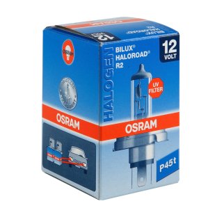 Лампа OSRAM галогеновая R2 P45T 45W фото