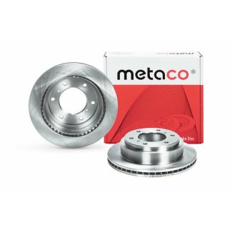 Диск тормозной задний metaco 3060-034 фото 3