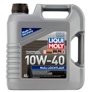 Масло моторное LIQUI MOLY LEICHTLAUF МоS2 10W40 4л п/синт. фото