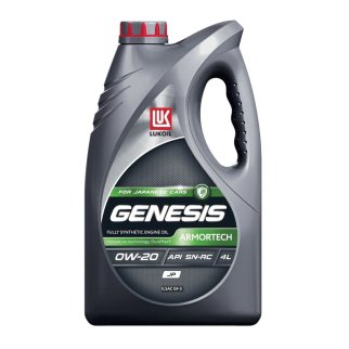 Масло моторное ЛУКОЙЛ GENESIS Armortech 0W20 4л фото
