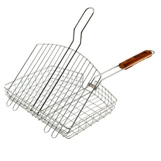 Решетка гриль 305х235*55мм объемная хромир. PALISAD фото 4