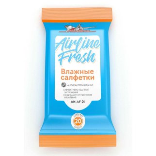 Салфетки антибактериальные AirLine AN-AF-01 фото