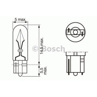 Лампа BOSCH 1 987 302 208 фото