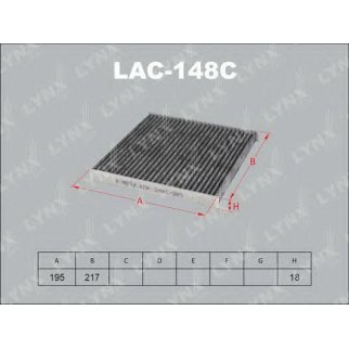 Фильтр салона LYNXauto LAC-148C фото