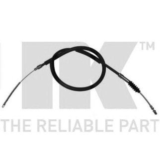 Трос стояночного тормоза задний левый,правый / M.B 100 (631) (барабанные тормоза) 88~96 фото